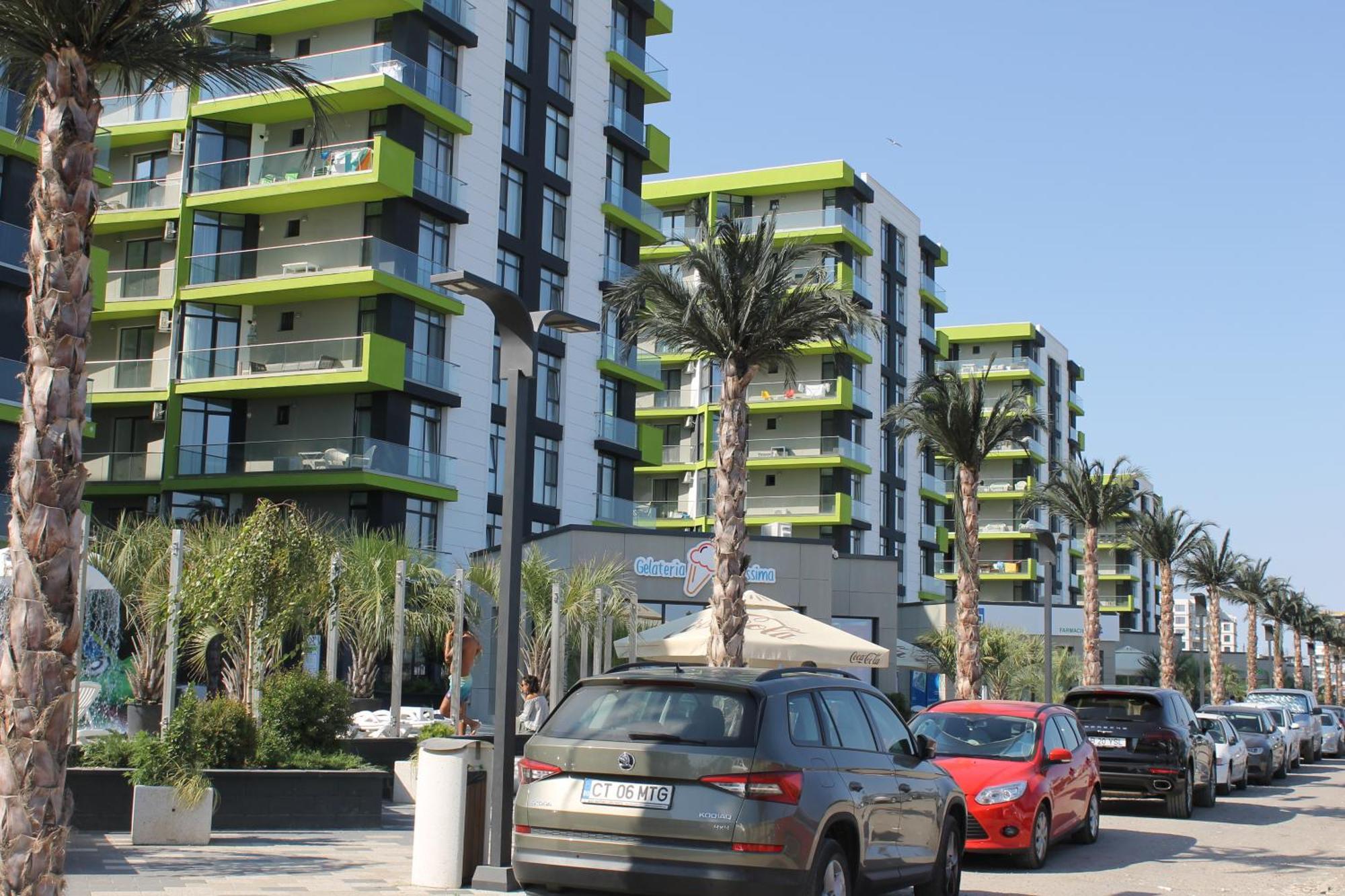On Beach-Mamaia Residence Năvodari Exterior foto